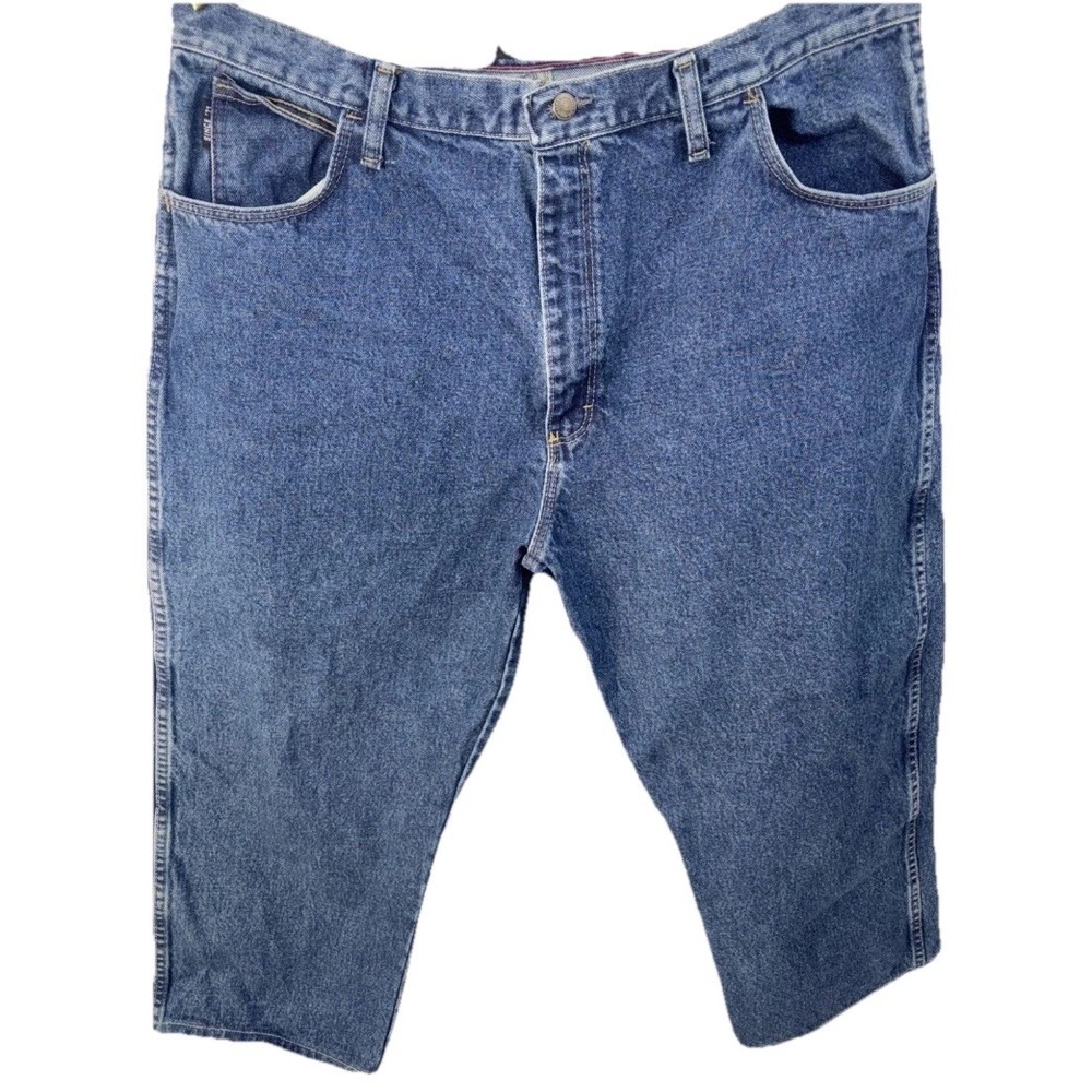 Bulwark FR Flame Resistant Blue Jeans Men's 42x37U Workwear CAT2‎ ATPV21